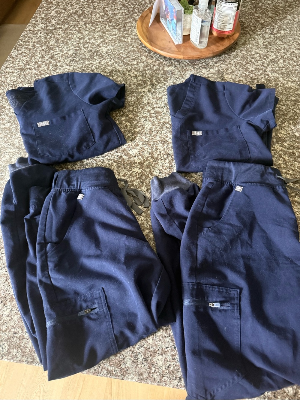 Figs Navy Women’s Scrub Jogger Pants - Deep Navy